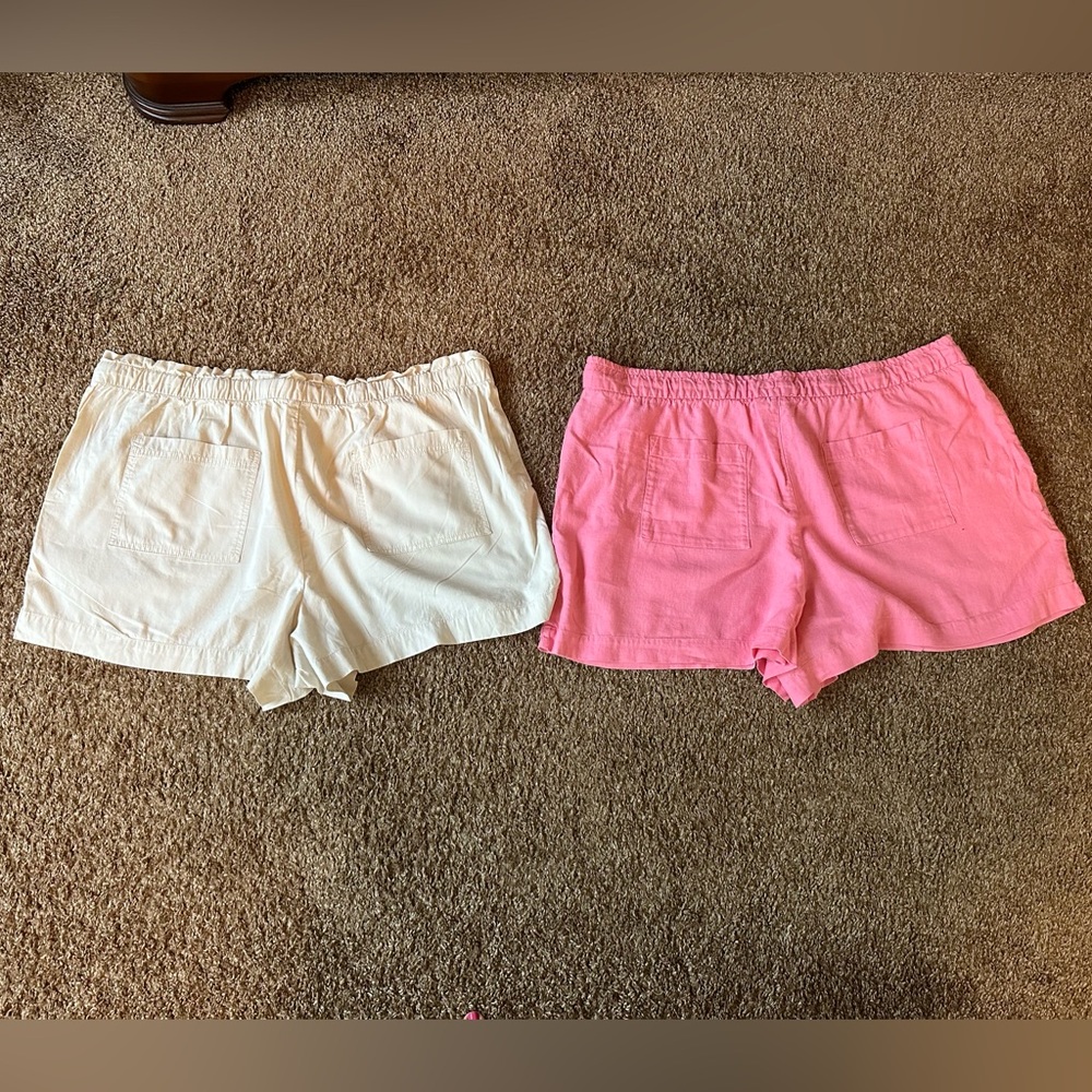 Two Pairs Of Drawstring Pull On Summer Shorts - image 6